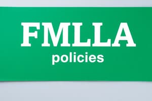 Family & Medical Leave Act (FMLA) (Hard)