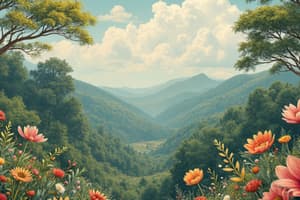 Ecology: Biotic and Abiotic Interactions