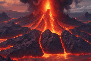 Volcanic Hazards and Lava Flows Quiz