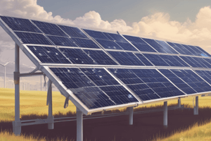 Solar Energy Basics