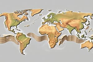 Continental Drift and Plate Tectonics Quiz