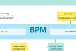 Business Process Management Overview