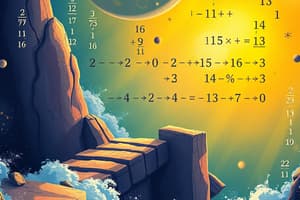 Basic Arithmetic Concepts Quiz