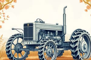 Introduction to Agricultural Equipment Maintenance