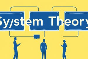 Systems Theory in Public Relations