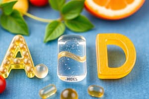 Vitamins: Functions, Sources, Deficiency & Toxicity