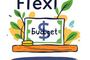 Flexible Budgets and Standard Costs