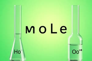 Introduction to Stoichiometry and Mole Concept