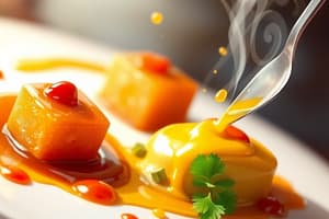 Sauce Application Techniques