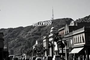 Hollywood's Golden Age: The Studio System