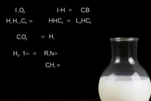 Chemical Reactions HOLT 8.1-8.3