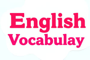 Blackbook of English Vocabulary for SSC Exams