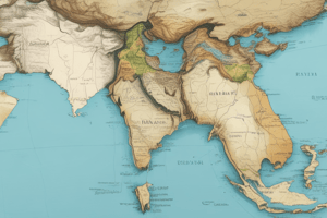 Indian Ocean Routes and India's Strategic Location