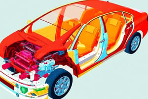 Estructura y Pruebas de Choque de Vehículos