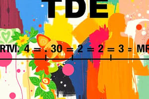 TDEE, RMR and Caloric Intake