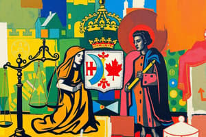 Canadian Constitutional Law and Justice