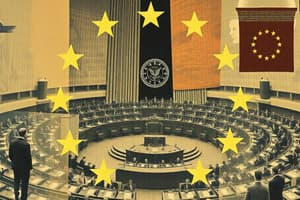 Parlamento Europeo y su Función