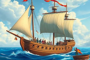 Columbus' First Voyage and Its Impact