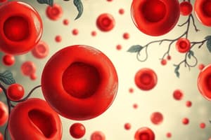 Erythrocytes (Red Blood Cells): Shapes, Lifespan