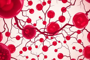 Blood Composition and Erythrocytes