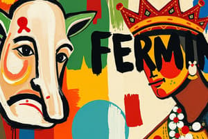 Vocabulary on San Fermín Festival