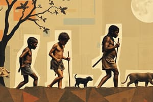 Early Humans: Habitat, Diet, Tools & Fire