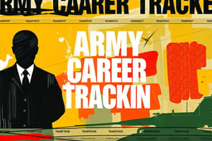 Army Career Tracker Overview