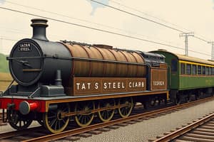 Types of Wagons and Tata Steel Facilities