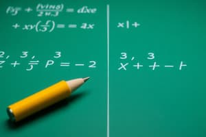 Differential and Integral Calculus Overview