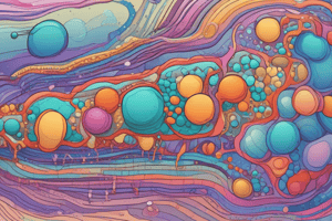 Membrane Components Quiz