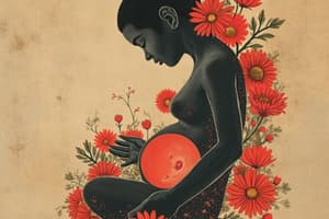 Desarrollo Prenatal Humano: fecundación