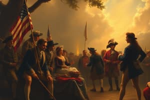 American Revolution: Patriots vs Loyalists