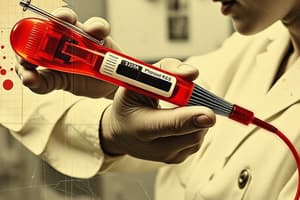 Phlebotomy Procedures and Techniques