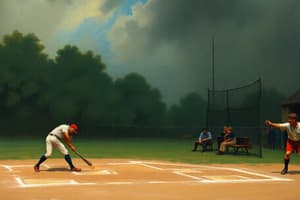 Softball History and Rules Quiz