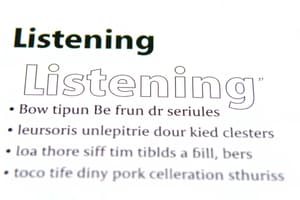 Listening Skills Practice Activities