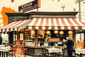 Impact of COVID-19 on Restaurants and Pop-Up Growth