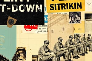 The Flint Sit-Down Strike Quiz