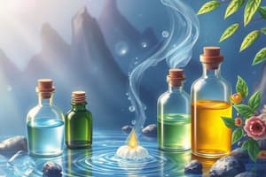 Aromatic Waters Overview