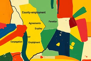 County Employment Agreement Quiz