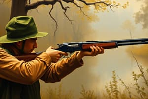 Firearm Safety and Hunter Education