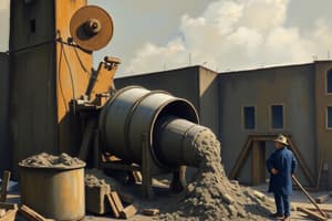 Betonherstellungsprozess: Mischen, Phasen, Recyclingbeton