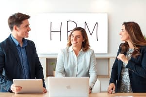 Introduction to Human Resource Management