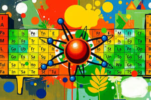 Development of the Periodic Table