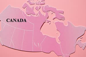 Canadian Provinces and Capitals Flashcards