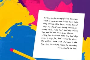 Essay Writing Guide