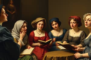 Women’s Clubs in the 18th and 19th Centuries