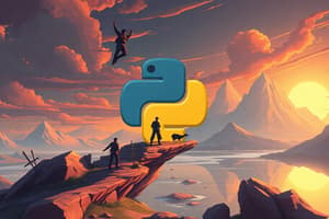 Introduction to Python Programming