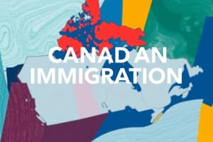 Overview of Canadian Immigration Law