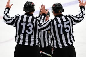 USA Hockey Officials Signals Flashcards