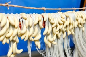 Sericulture: Silk Production and Silkworm Rearing